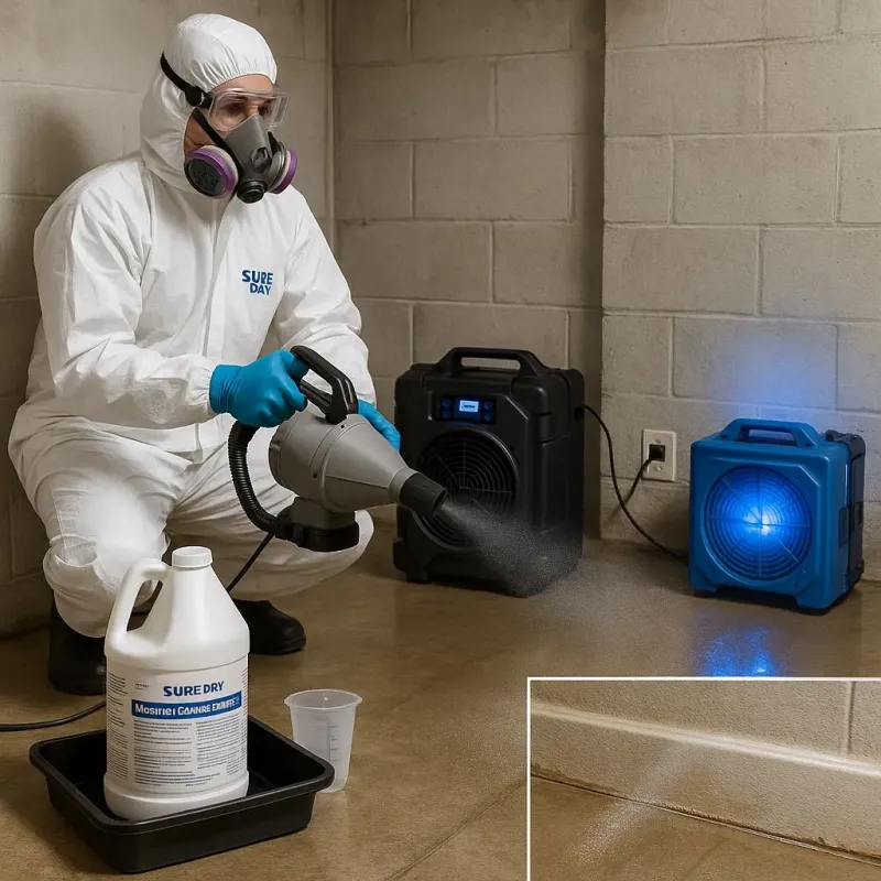 Sanitization and Odor Removal process in Montgomery County, MS